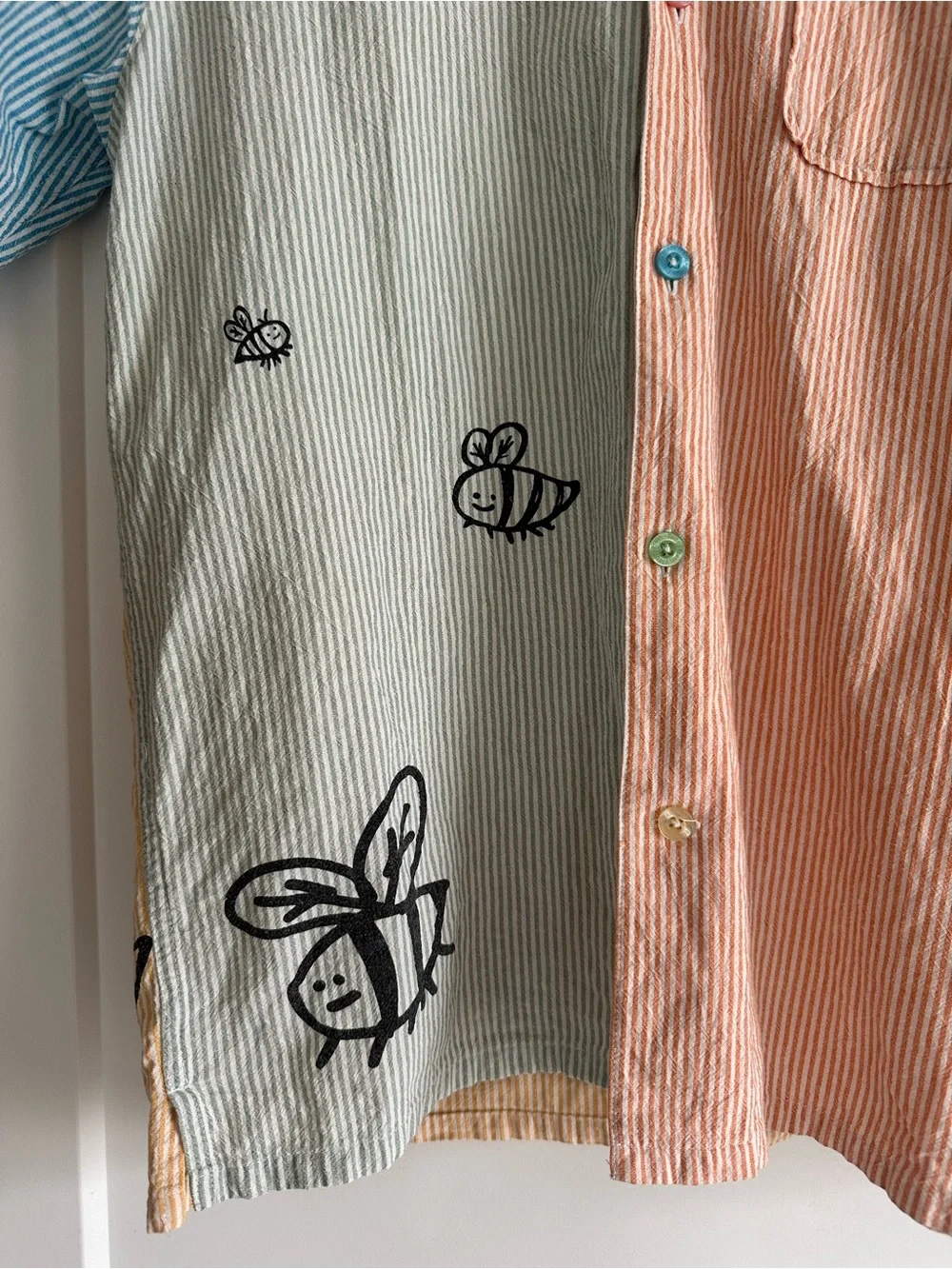 Teddy Fresh Camp Button Up Size medium